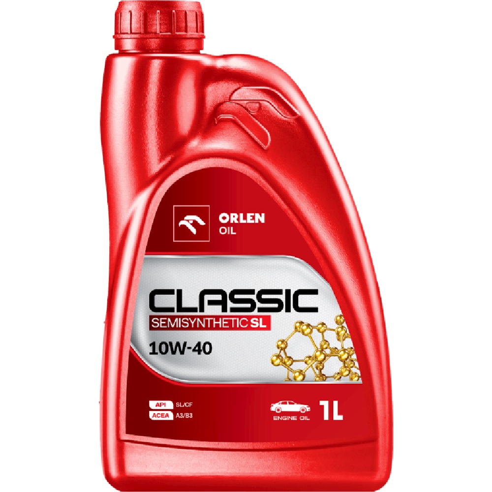 ORLEN OIL Classic Semisynthetic 10W40 1L Olej silnikowy polsyntetyczny Hurtownia Sklep Tarnow ORLEN OIL Classic Semisynthetic 10W40 1L Olej silnikowy półsyntetyczny