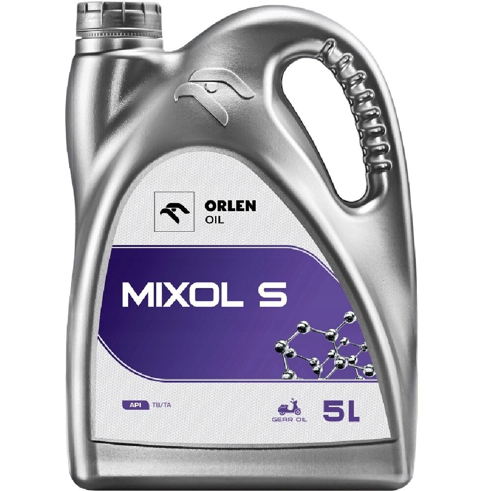 ORLEN OIL MIXOL S TBTA 5 L Olej do dwusuwowych silnikow 2T Hurtownia Sklep Tarnow rotated 1 ORLEN OIL Mixol S 5L Olej do dwusuwowych silników 2T