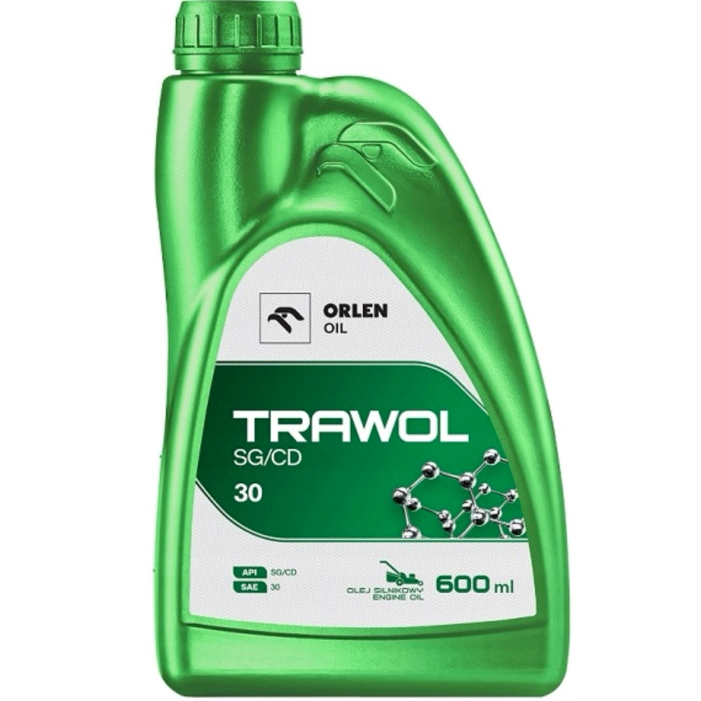 ORLEN OIL Trawol SG CD SAE30 600 ml Olej do kosiarek Hurtownia Sklep Tarnow ORLEN Trawol SG/CD SAE 30 0,6 L Olej do kosiarek