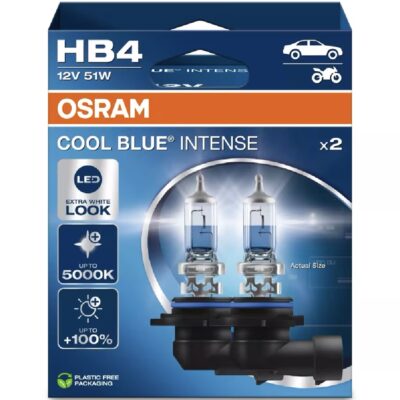 OSRAM HB4 Cool Blue Intense +100% 12V 51W Żarówki halogenowe 2szt