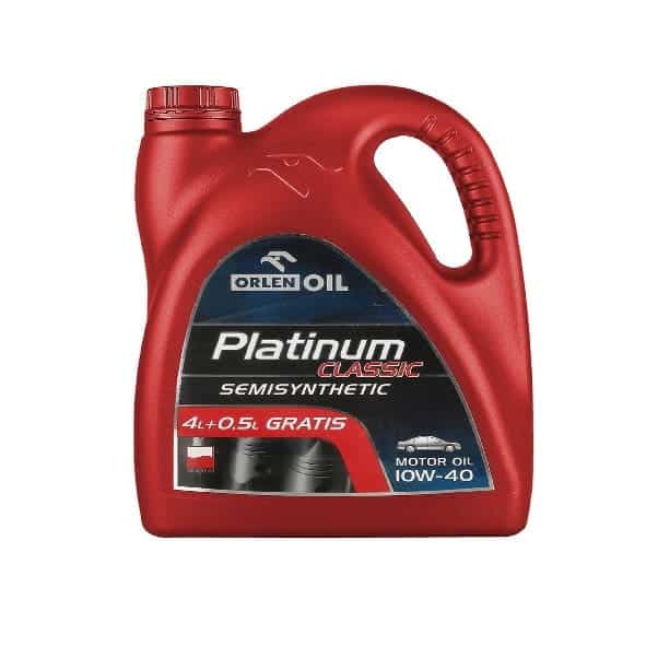 Olej ORLEN PLATINUM CLASSIC 10W40 45L D ORLEN OIL Platinum Classic 10W40 Diesel 4,5 L Olej silnikowy półsyntetyczny