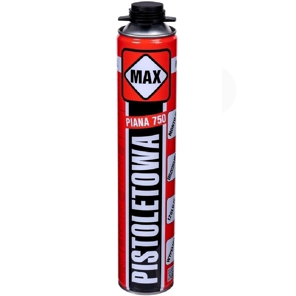 MAX Piana montażowa pistoletowa 750ml