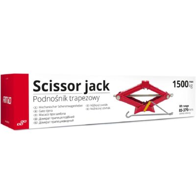 AMIO Podnośnik trapezowy samochodowy 1,5T