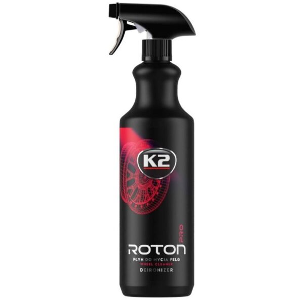 K2 ROTON PRO - Płyn do mycia felg samochodowych Żelowa czerwona felga 1 L