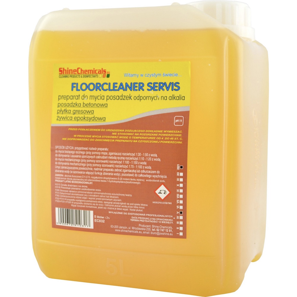 SHINE CHEMICALS Floor Cleaner Servis 5L