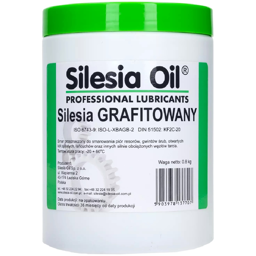 SILESIA OIL Smar grafitowany 800g Hurtownia Sklep Tarnow SILESIA OIL Smar grafitowany 0,8kg