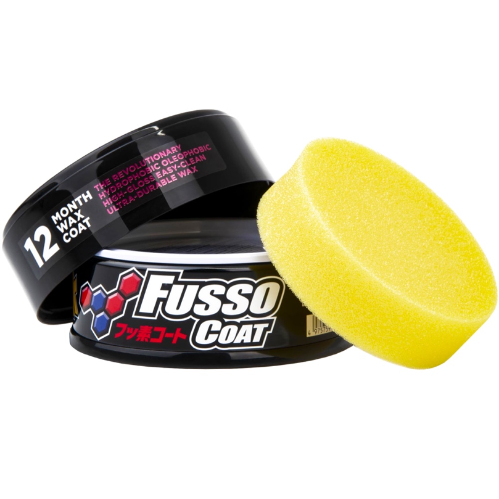 SOFT99 Fusso Coat Dark 200g Twardy wosk samochodowy 12 miesiecy ochrony Hurtownia Sklep Tarnow SOFT99 Fusso Coat Dark 200g Twardy wosk samochodowy 12 miesięcy ochrony