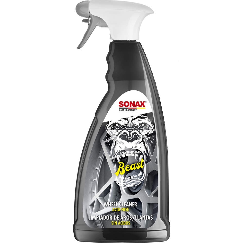 SONAX BEAST 1L Plyn do czyszczenia felg Hurtownia Sklep Tarnow SONAX BEAST 1L Płyn do czyszczenia felg