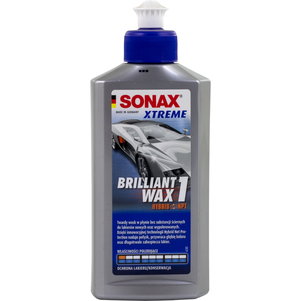 SONAX XTREME BrillantWax 1 Hybrid 250ml Wosk nablyszczajacy Nano Pro Hurtownia Sklep Tarnow SONAX XTREME BrillantWax 1 Hybrid 250ml Wosk nabłyszczający Nano Pro