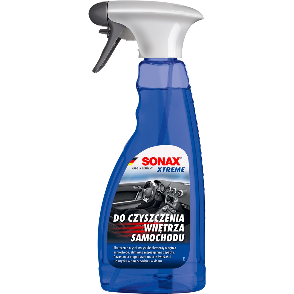 SONAX XTREME Preparat do czyszczenia wnetrza samochodu 500 ml Hurtownia Sklep Tarnow SONAX XTREME Preparat do czyszczenia wnętrza samochodu 500 ml