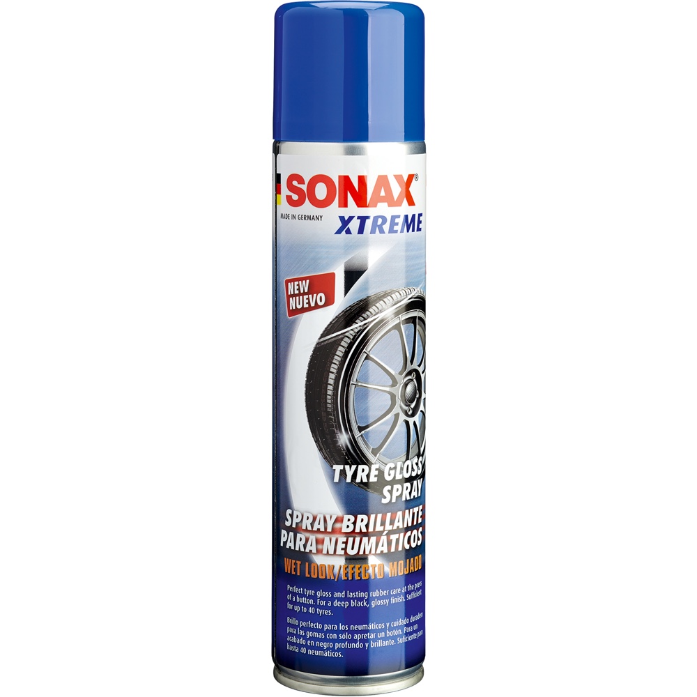 SONAX XTREME Preparat do nablyszczania opon efekt mokrej gumy 400 ml Hurtownia Sklep Tarnow SONAX XTREME Preparat do nabłyszczania opon efekt mokrej gumy 400 ml