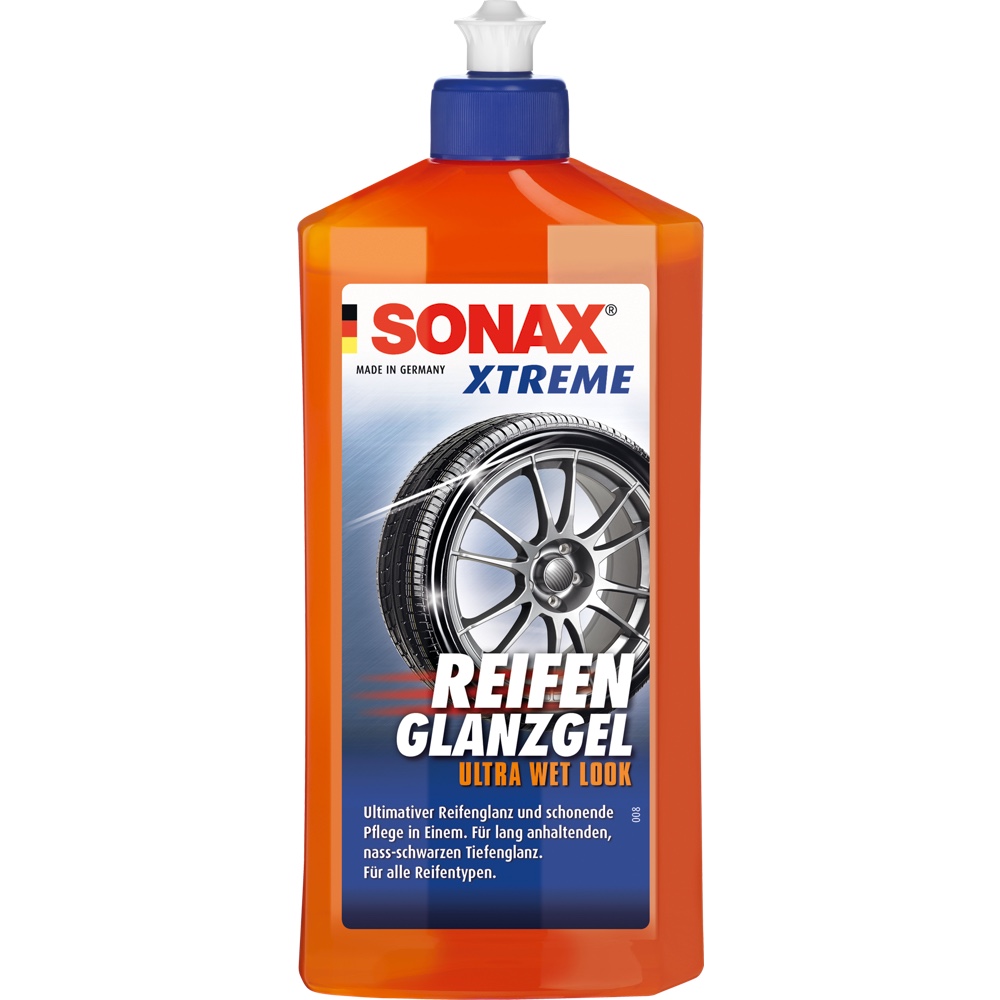 SONAX XTREME Zel do nablyszczania opon Wet Look 500ml Hurtownia Sklep Tarnow SONAX XTREME Żel do nabłyszczania opon Wet Look 500ml
