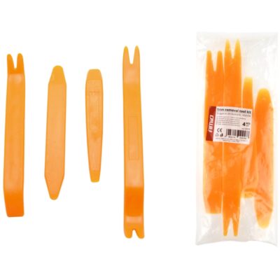 Ściągacze klipsów tapicerki 4 szt. Klucze do demontażu tapicerki