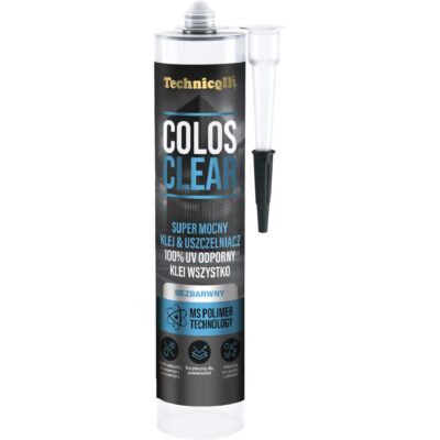 TECHNICQLL Colos Clear 290ml Przeźroczysty klej uszczelniacz MS POLIMER