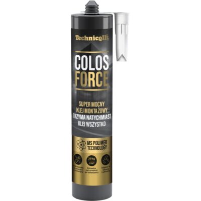 TECHNICQLL Colos Force 290ml Klej montażowy MS POLIMER