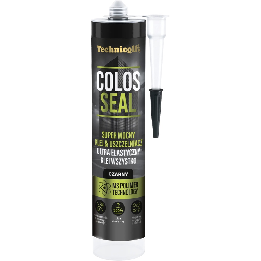 TECHNICQLL Colos Seal CZARNY 290ml Klej-uszczelniacz na bazie MS POLIMERU