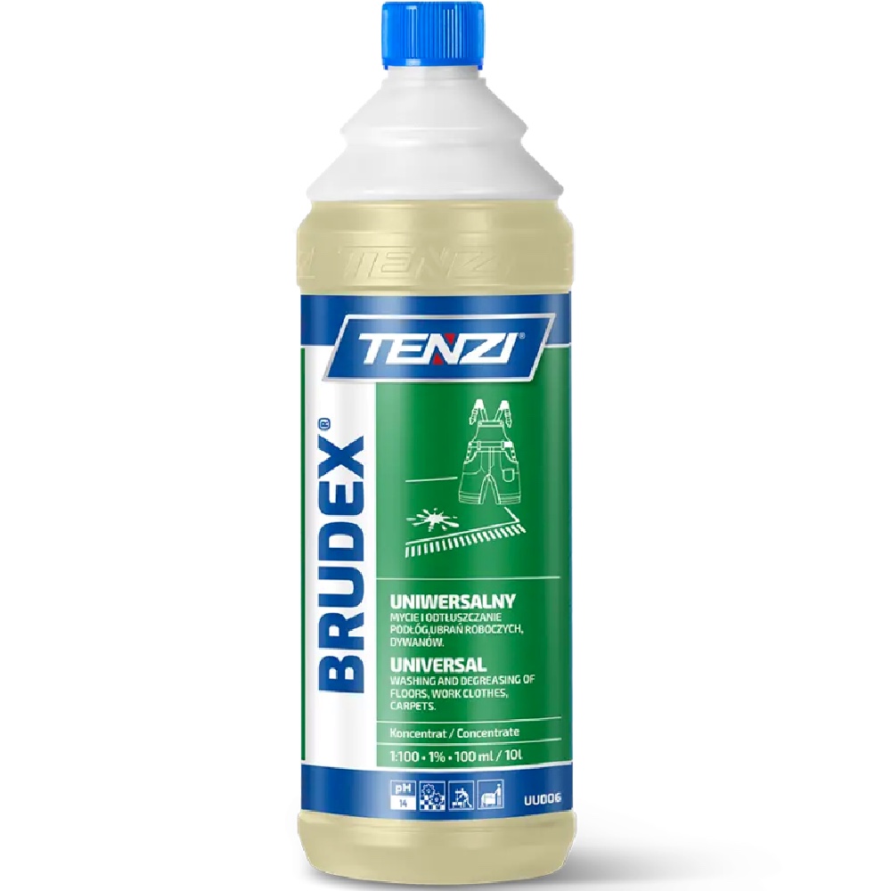 TENZI Brudex 1L Plyn odtluszczajacy do usuwania plam Hurtownia Sklep Tarnow TENZI Brudex 1L Płyn odtłuszczający do usuwania plam