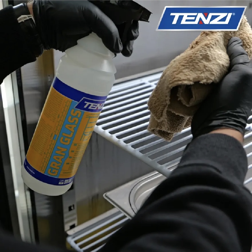 TENZI Gran Glass 1L Plyn do mycia lodowek zamrazalnikow chlodni Hurtownia Sklep Tarnow TENZI Gran Glass 1L Płyn do mycia lodówek, zamrażarek, chłodni - obrazek 2