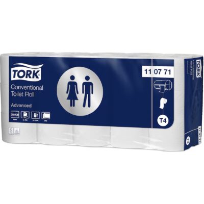 TORK Papier toaletowy dwuwarstwowy biały zgrzewka 30 rolek