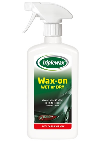 Triplewax Wax on Wet or Dry Wosk na mokro lub sucho CarPlan TRIPLEWAX Wosk na sucho i mokro Wax-On Wet or Dry 500 ml