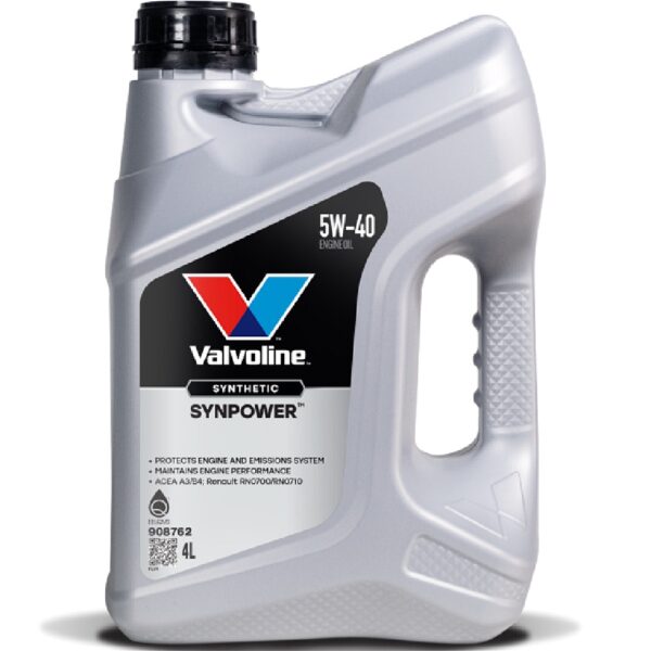 VALVOLINE SynPower 5W40 4L Olej silnikowy syntetyczny