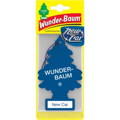 WUNDER-BAUM New Car Choinka zapachowa nowe auto 3-pak