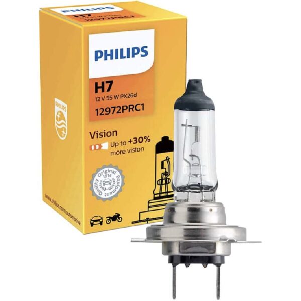 PHILIPS Premium Vision H7 +30% 12V 55W Żarówka samochodowa