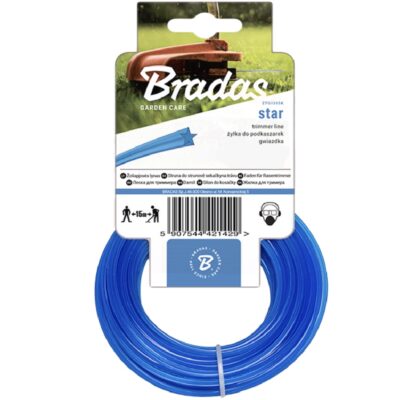 Żyłka tnąca 3,0mm 15m gwiazdka Bradas