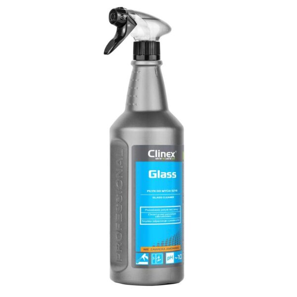 CLINEX Glass - Płyn do mycia szyb 1L atomizer psikacz