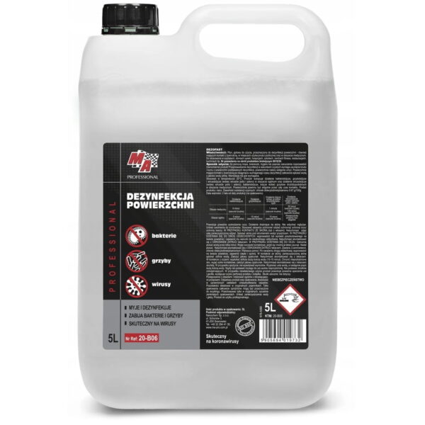 dezofast 5l MA Professional Dezofast – płyn do dezynfekcji powierzchni 5 litrów