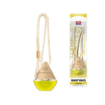 Dr. Marcus Senso Wood 8ml Lemon Zawieszka zapachowa szklana buteleczka z drewnianym korkiem