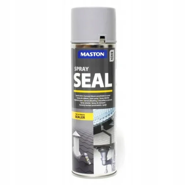 maston seal szary 1 MASTON Uszczelniacz Spray Seal ciemny szary 500 ml