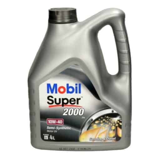 MOBIL SUPER 2000 X1 10W40 4 L Olej silnikowy półsyntetyczny