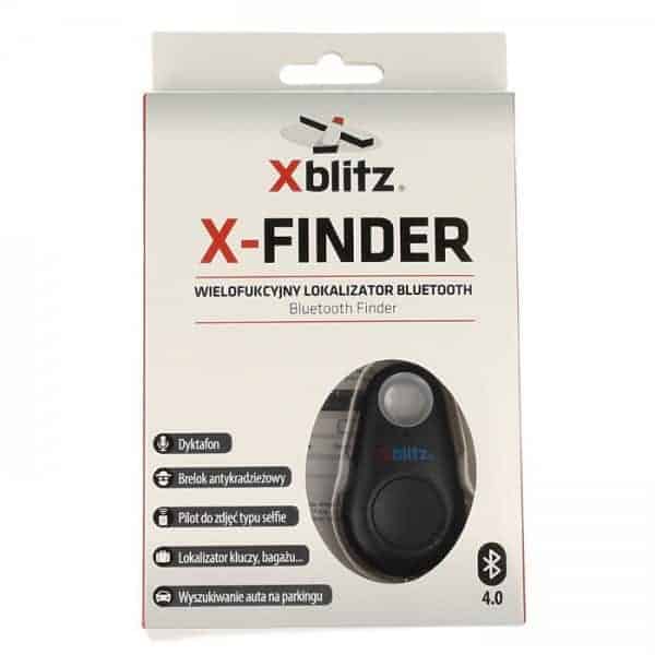 xblitz x finder lokalizator kluczy bluetooth 40 czarny Wielofunkcyjny brelok Xblitz X-Finder (lokalizator) bluetooth 4.0