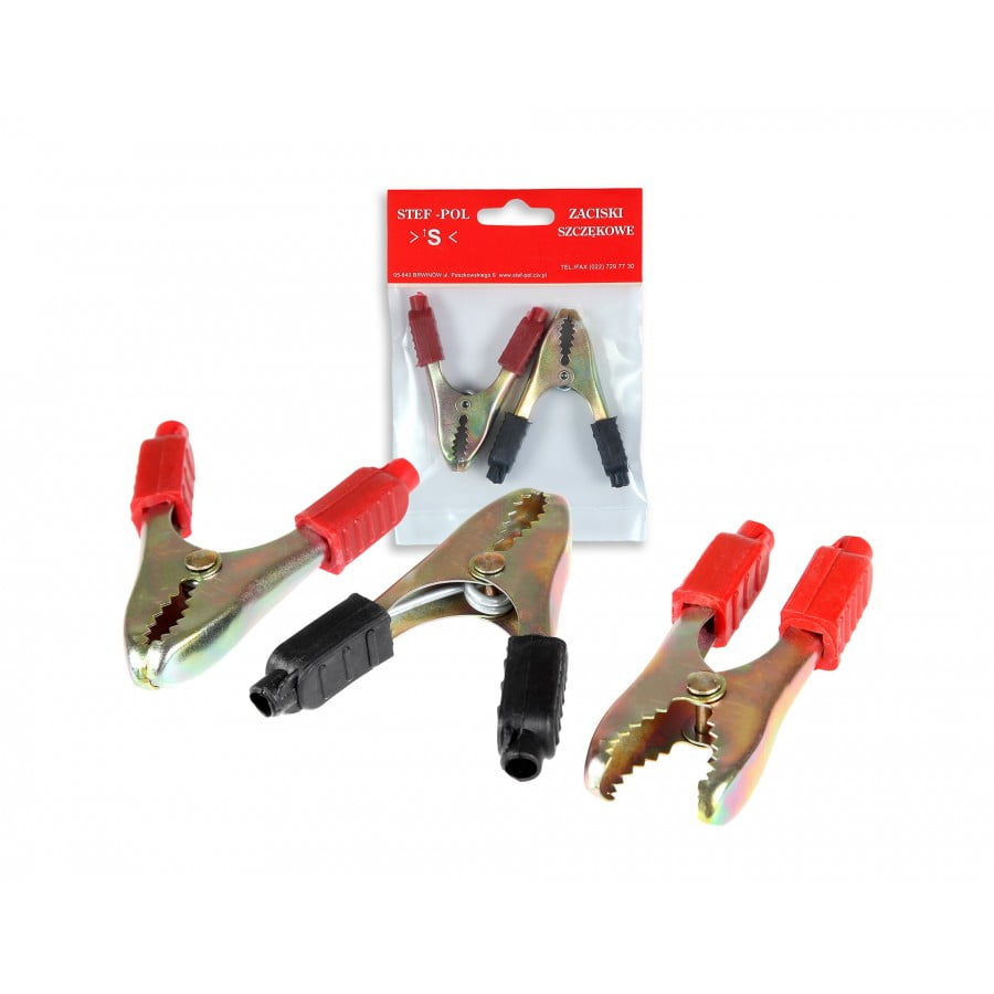 zaciski male szczekowe blister Zaciski prądowe małe kpl